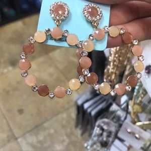 Pretty hoop earrings